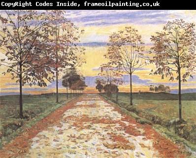 Ferdinand Hodler Autumn Evening (mk09)